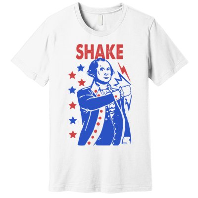 Shake Shake And Bake Couples Matching 4th Of July Premium T-Shirt