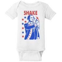 Shake Shake And Bake Couples Matching 4th Of July Baby Bodysuit
