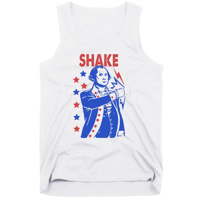 Shake Shake And Bake Couples Matching 4th Of July Tank Top