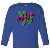 Stylish Saying Astrology Capricorn Zodiac Sign Horoscope Gift Toddler Long Sleeve Shirt