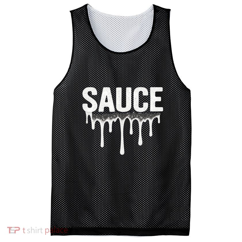 Sauce Mesh Reversible Basketball Jersey Tank