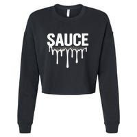 Sauce Cropped Pullover Crew