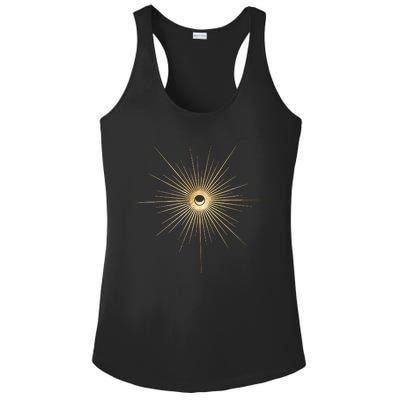 Spiritual Sun And Moon Mystic Sun Moon Ladies PosiCharge Competitor Racerback Tank