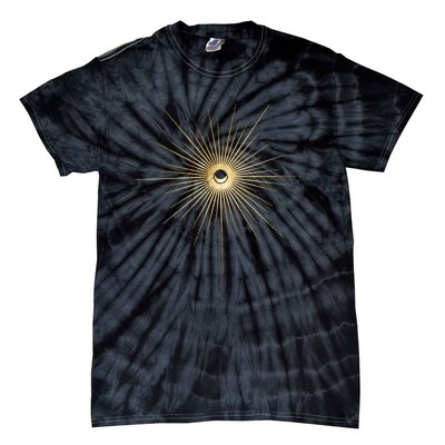 Spiritual Sun And Moon Mystic Sun Moon Tie-Dye T-Shirt