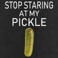 Stop Staring At My Pickle Dirty Halloween Costume Idea Golf Towel