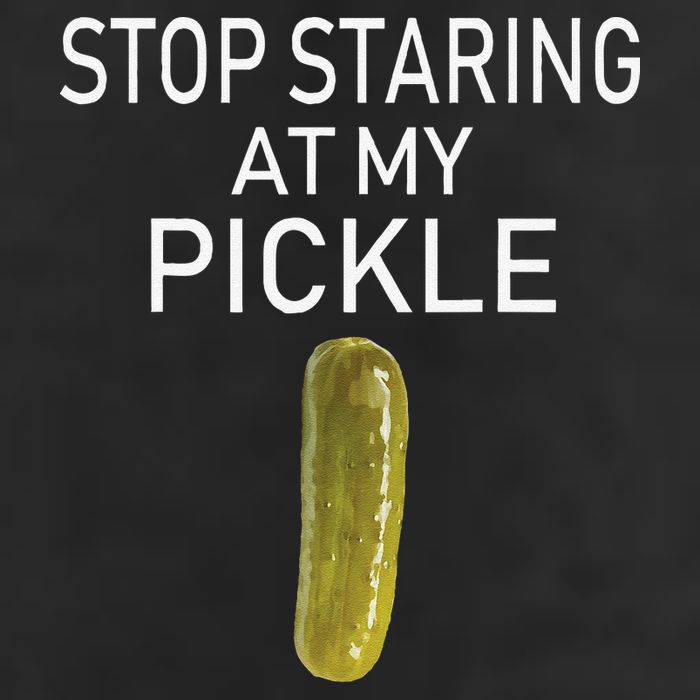 Stop Staring At My Pickle Dirty Halloween Costume Idea Golf Towel