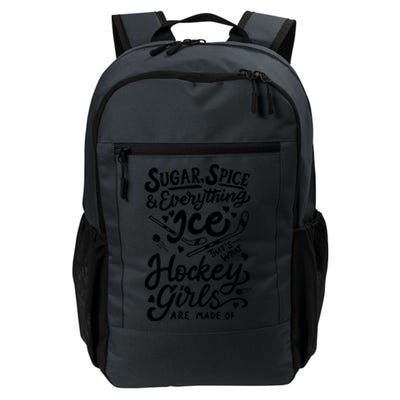 Sugar Spice &Amp; Everything Ice T Cute Hockey Girl Daily Commute Backpack