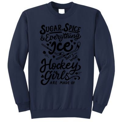 Sugar Spice &Amp; Everything Ice T Cute Hockey Girl Sweatshirt