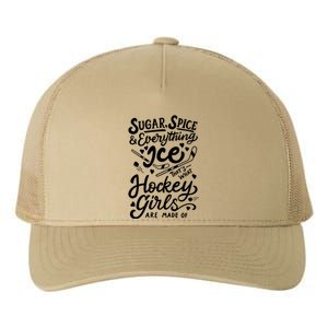 Sugar Spice &Amp; Everything Ice T Cute Hockey Girl Yupoong Adult 5-Panel Trucker Hat