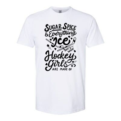 Sugar Spice &Amp; Everything Ice T Cute Hockey Girl Softstyle CVC T-Shirt