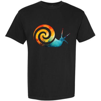 Simple snail Animals Funny little Minimalist Snail  Garment-Dyed Heavyweight T-Shirt