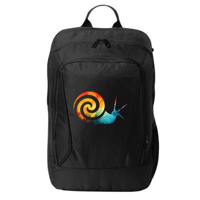 Simple snail Animals Funny little Minimalist Snail  City Backpack