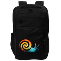 Simple snail Animals Funny little Minimalist Snail  Impact Tech Backpack