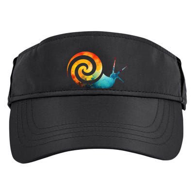 Simple snail Animals Funny little Minimalist Snail  Adult Drive Performance Visor