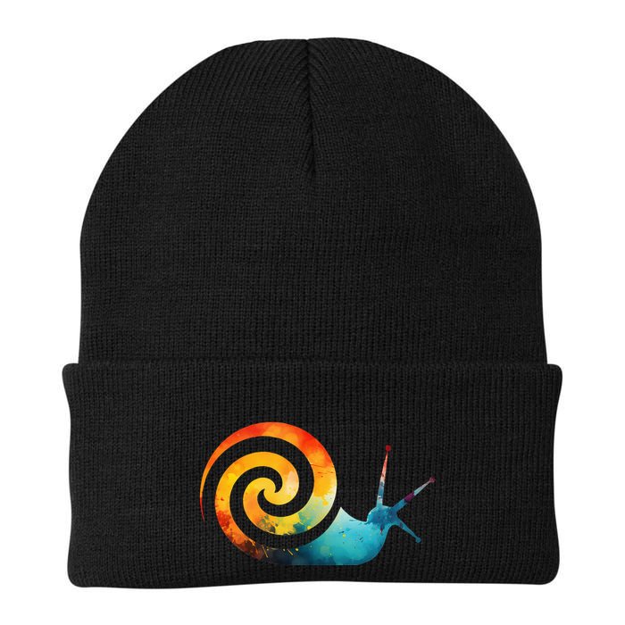 Simple snail Animals Funny little Minimalist Snail  Beanie