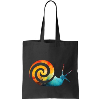 Simple snail Animals Funny little Minimalist Snail  Bag