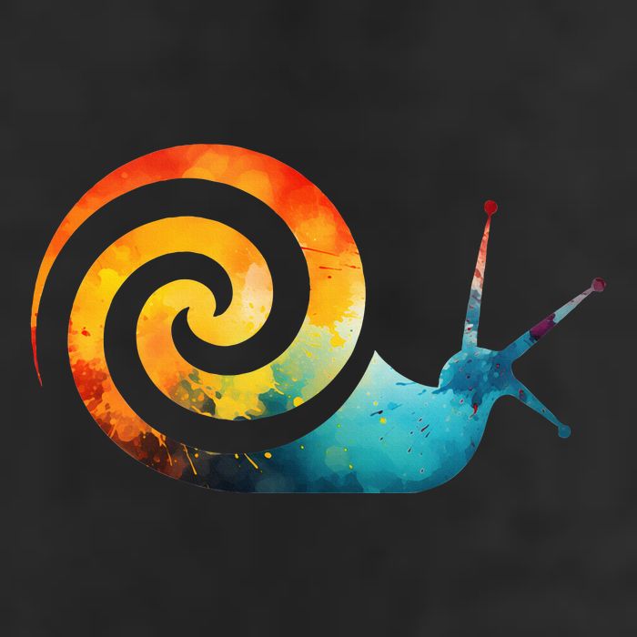 Simple snail Animals Funny little Minimalist Snail  Tumbler