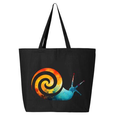 Simple snail Animals Funny little Minimalist Snail  25L Jumbo Tote