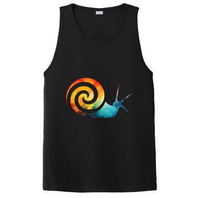 Simple snail Animals Funny little Minimalist Snail  PosiCharge Competitor Tank