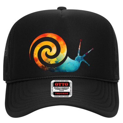 Simple snail Animals Funny little Minimalist Snail  Trucker Hat