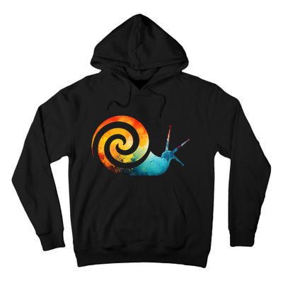 Simple snail Animals Funny little Minimalist Snail  Tall Hoodie