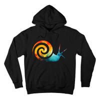 Simple snail Animals Funny little Minimalist Snail  Tall Hoodie