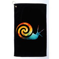 Simple snail Animals Funny little Minimalist Snail  Golf Towel