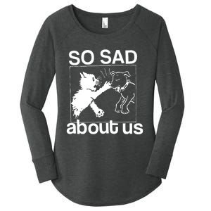 So Sad About Us Women's Perfect Tri Tunic Long Sleeve Shirt