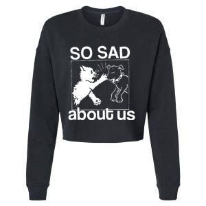 So Sad About Us Cropped Pullover Crew