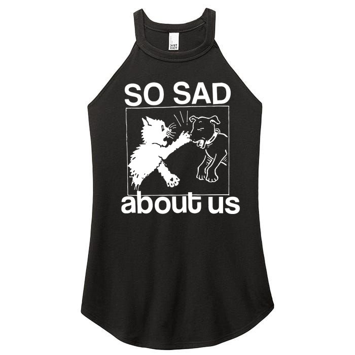 So Sad About Us Women's Perfect Tri Rocker Tank