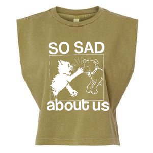 So Sad About Us Garment-Dyed Women's Muscle Tee