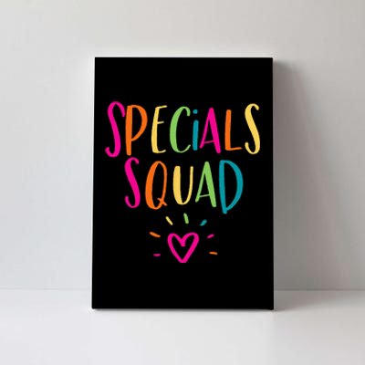 Specials Squad Art Music PE Tech Gym Teacher Team Canvas