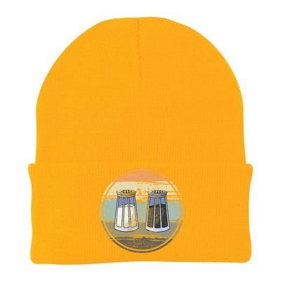 Salt Shaker And Pepper Retro Salt Lover Pepper Lover Salt Funny Gift Knit Cap Winter Beanie