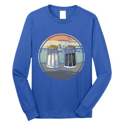 Salt Shaker And Pepper Retro Salt Lover Pepper Lover Salt Funny Gift Long Sleeve Shirt
