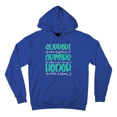 Sexual Support Awareness Month Warrior Inspirational Saying Funny Gift Hoodie