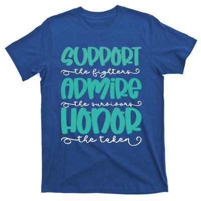 Sexual Support Awareness Month Warrior Inspirational Saying Funny Gift T-Shirt