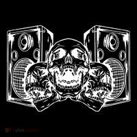 Skull Speakers Audio Gothic Regular Bucket Hat
