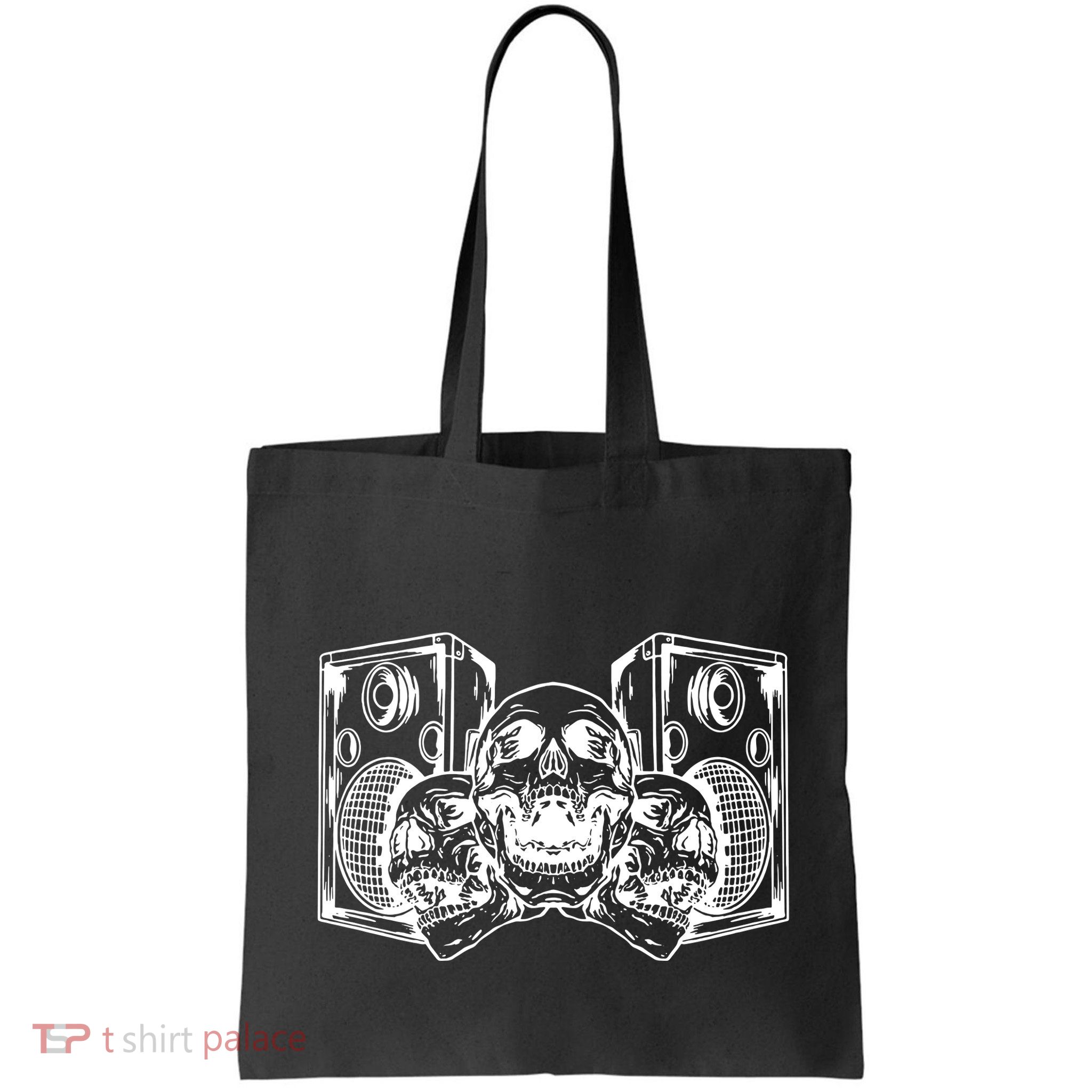 Skull Speakers Audio Gothic Regular Bag