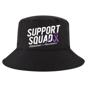 Support Squad Alzheimers Awareness Cool Comfort Performance Bucket Hat