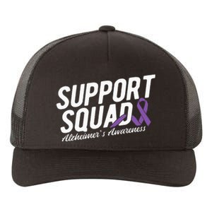 Support Squad Alzheimers Awareness Yupoong Adult 5-Panel Trucker Hat