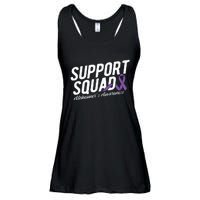 Support Squad Alzheimers Awareness Ladies Essential Flowy Tank