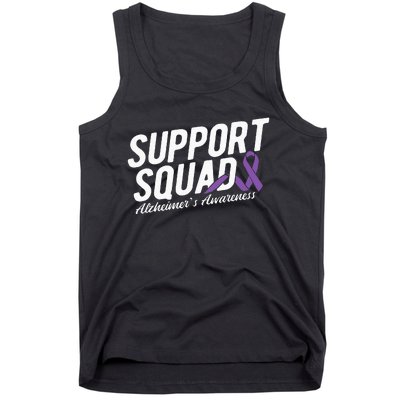 Support Squad Alzheimers Awareness Tank Top