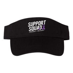 Support Squad Alzheimers Awareness Valucap Bio-Washed Visor