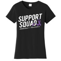 Support Squad Alzheimers Awareness Women's T-Shirt