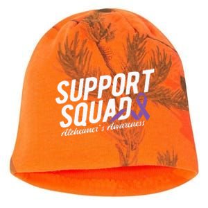 Support Squad Alzheimers Awareness Kati - Camo Knit Beanie