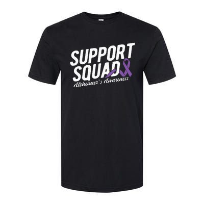 Support Squad Alzheimers Awareness Softstyle® CVC T-Shirt