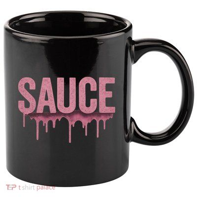 Sauce 11oz C Handle Ceramic Mug