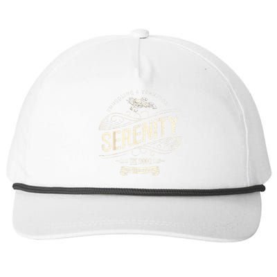 Serenity Smuggling And Transport Firefly Snapback Five-Panel Rope Hat