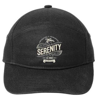 Serenity Smuggling And Transport Firefly 7-Panel Snapback Hat