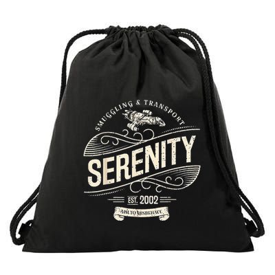 Serenity Smuggling And Transport Firefly Drawstring Bag